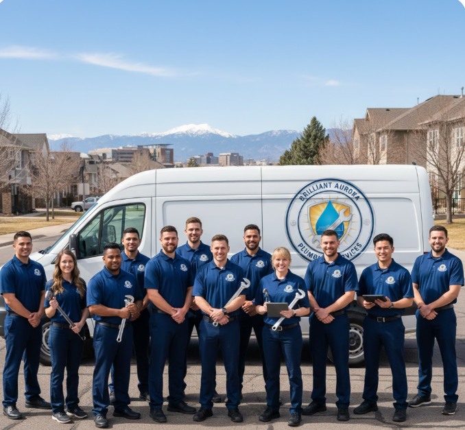 Brilliant Aurora Plumbing Services professional team
